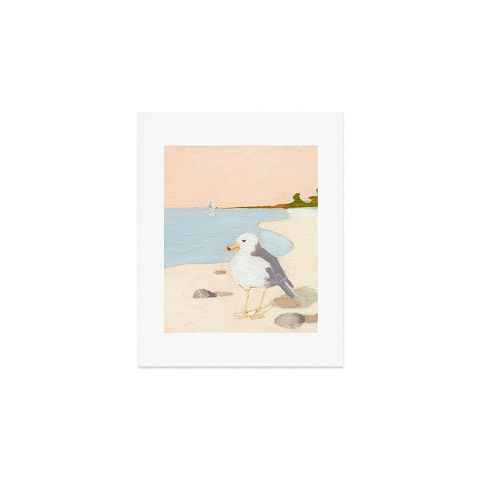 Seagull Art Print Gallery Image 1