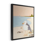 Seagull Framed Canvas Print Gallery Image 2