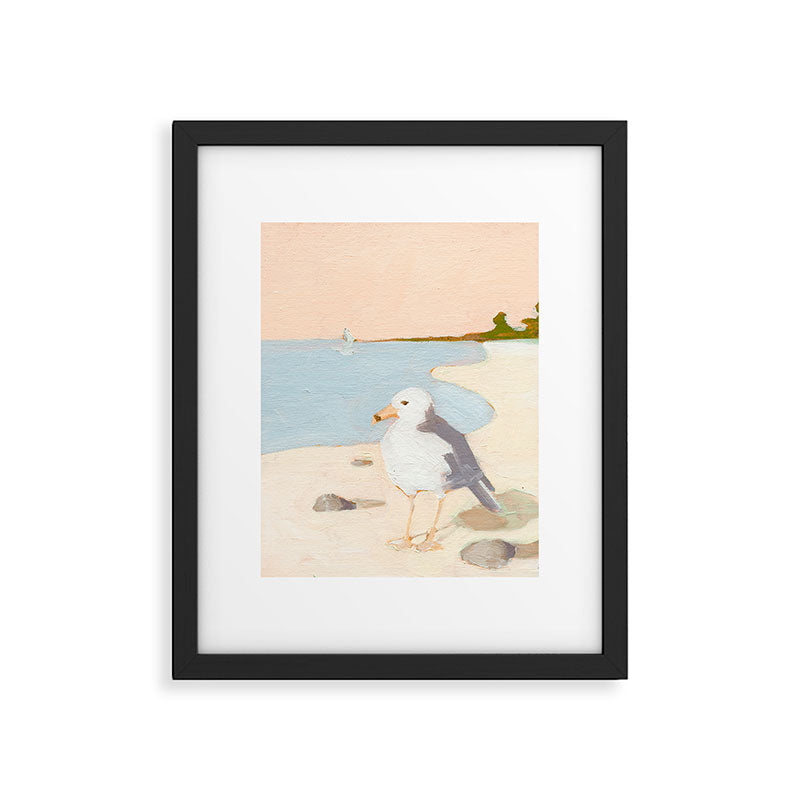 Seagull Framed Art Print Gallery Image 5