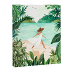 Seaside Beach Girl Canvas Print Gallery Image 6