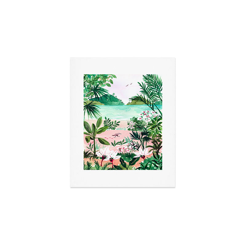 Seaside Meadow Art Print Gallery Image 1