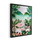 Seaside Meadow Framed Canvas Print Gallery Image 2