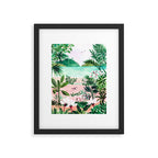 Seaside Meadow Framed Art Print Gallery Image 5