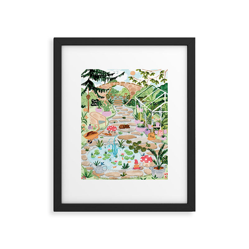 Secret Garden Framed Art Print Gallery Image 4