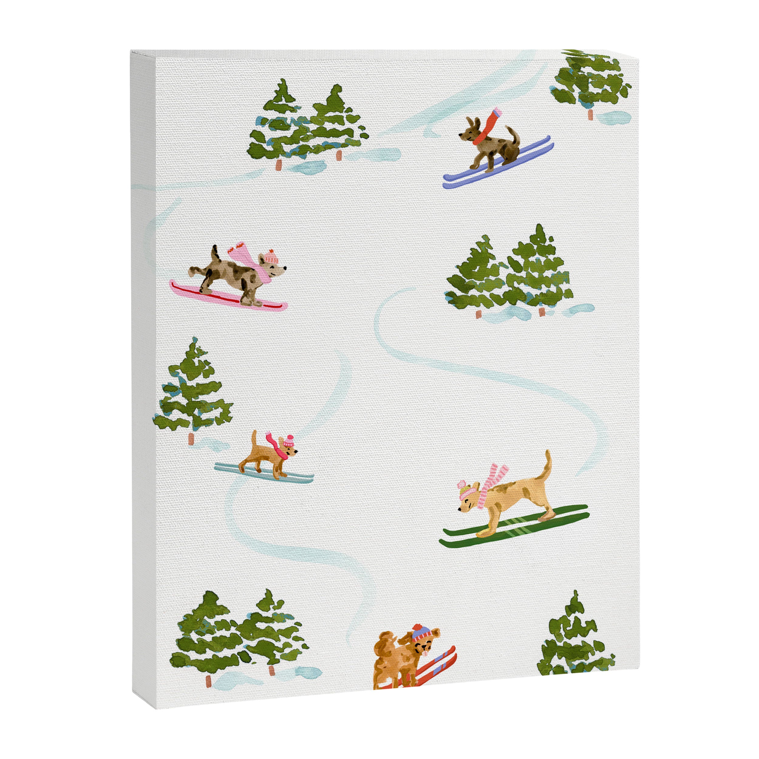 Ski Dogs Canvas Print Gallery Image 6