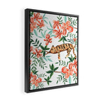 Sleeping Tiger Framed Canvas Print Gallery Image 2