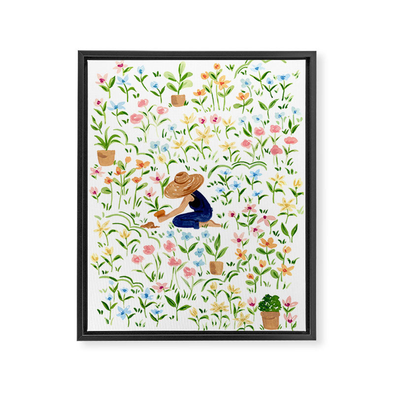 Spring Bloom Framed Canvas Print Gallery Image 6