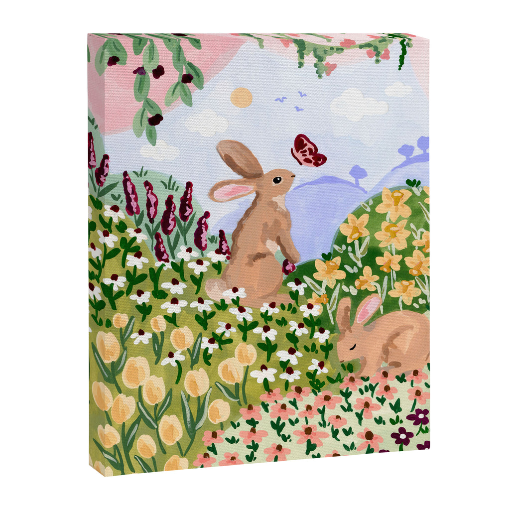 Spring Bunnies Canvas Print Gallery Image 8