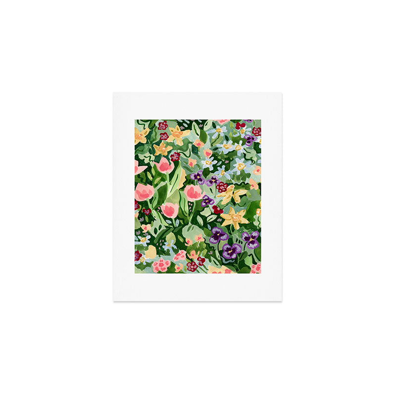 Spring Wildflowers Art Print Gallery Image 1