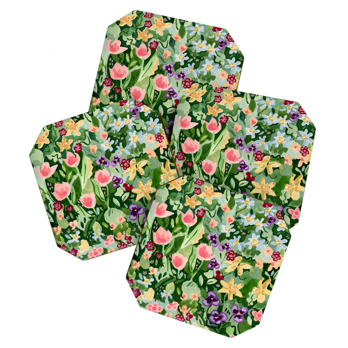 Spring Wildflowers Coaster Gallery Image 1