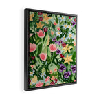 Spring Wildflowers Framed Canvas Print Gallery Image 2