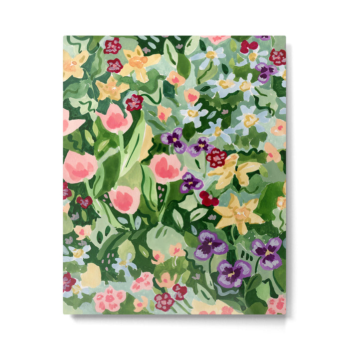 Spring Wildflowers Metal Print Gallery Image 1