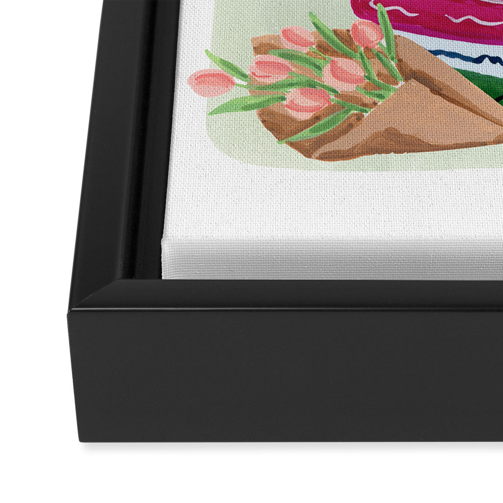 Still Life IV Framed Canvas Print Gallery Image 3
