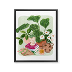 Still Life IV Framed Canvas Print Gallery Image 6