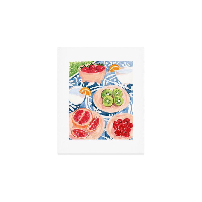 Summer Picnic Art Print Gallery Image 1