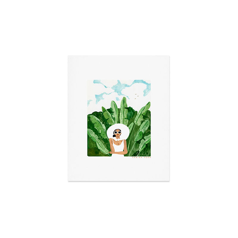Sunny Portrait Art Print Gallery Image 1