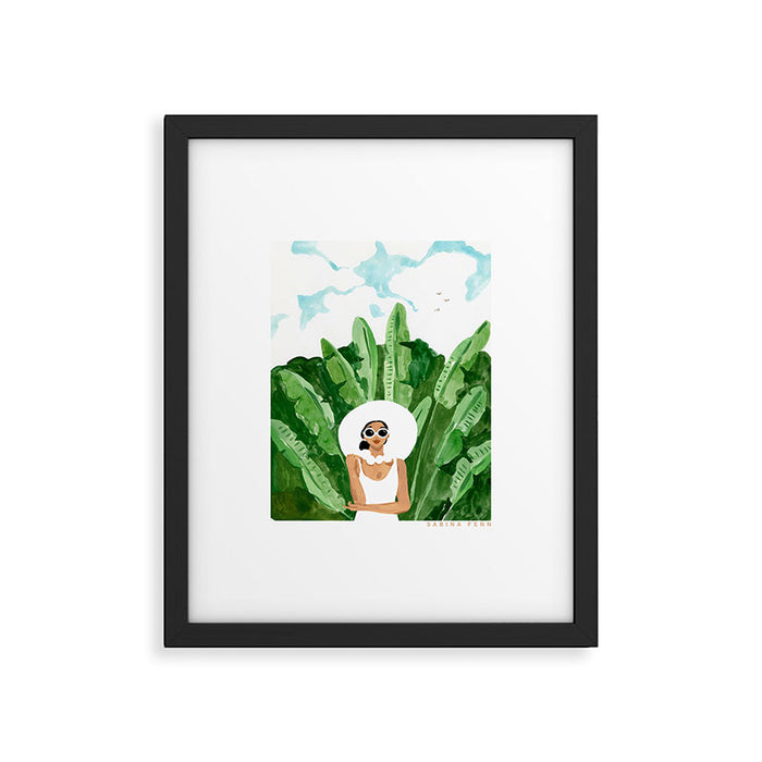 Sunny Portrait Framed Art Print Gallery Image 1