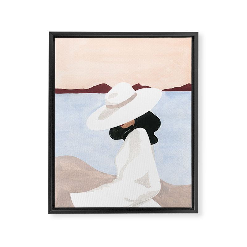 Sunset Dreamer Framed Canvas Print Gallery Image 6