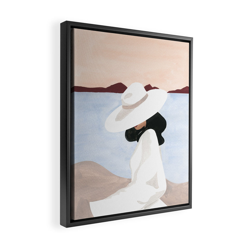 Sunset Dreamer Framed Canvas Print Gallery Image 2