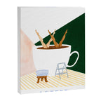 Synchronized Swim Coffee Art Print Canvas Print Gallery Image 6