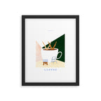 Synchronized Swim Coffee Art Print Framed Art Print Gallery Image 5