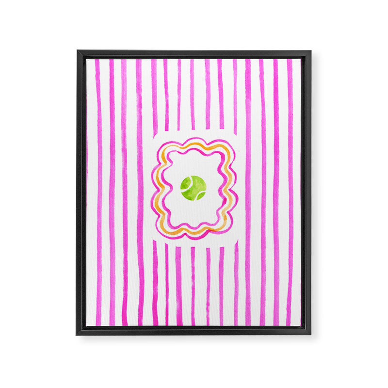 Tennis Ball Framed Canvas Print Gallery Image 6