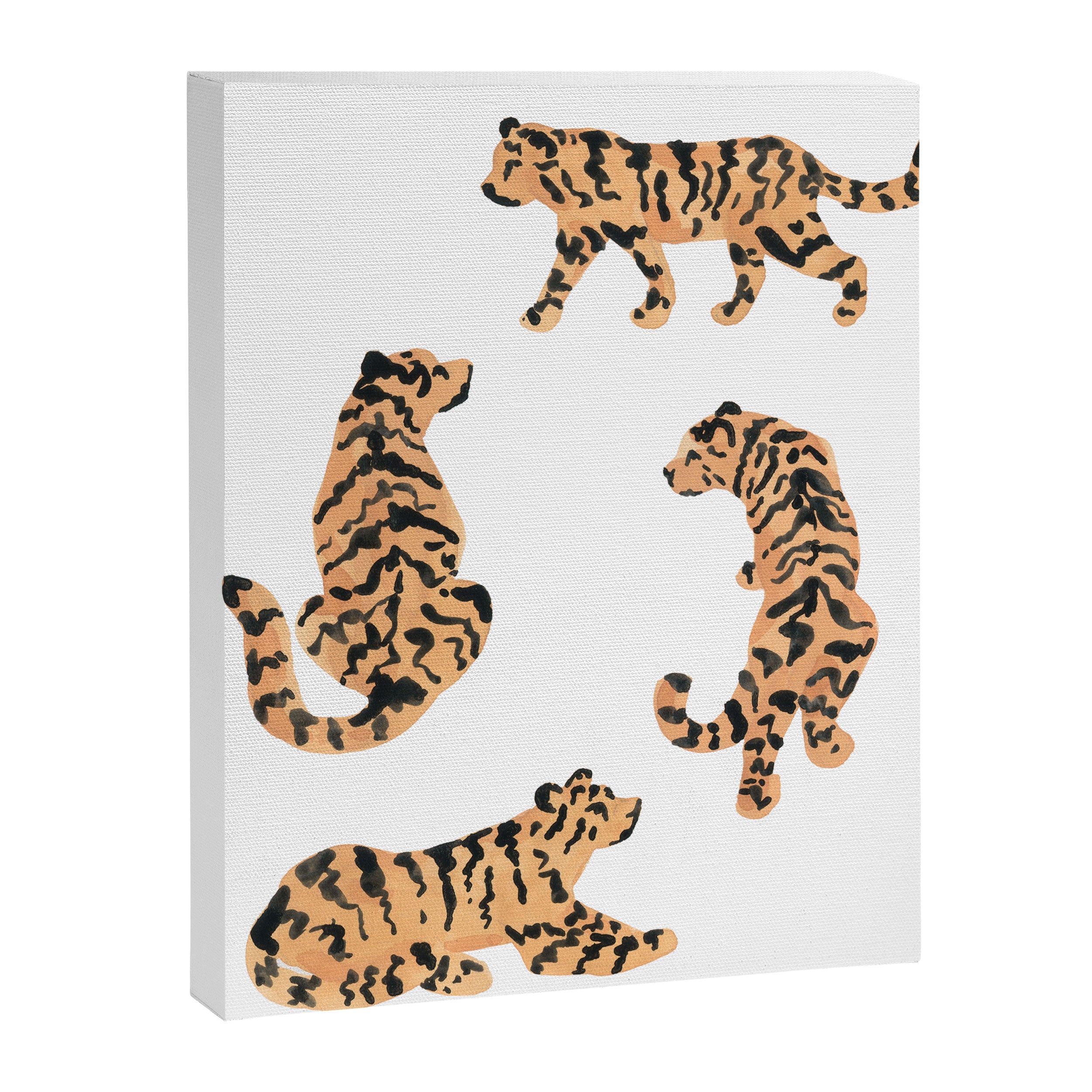Tigers Canvas Print Gallery Image 6