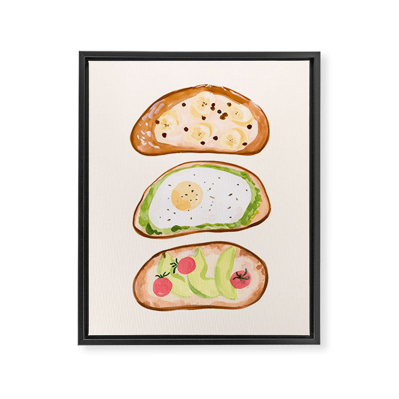 Toasts Framed Canvas Print Gallery Image 6
