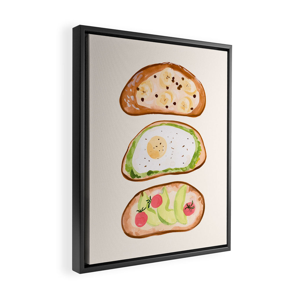 Toasts Framed Canvas Print Gallery Image 2