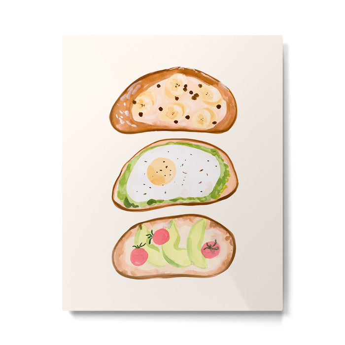 Toasts Metal Print Gallery Image 1