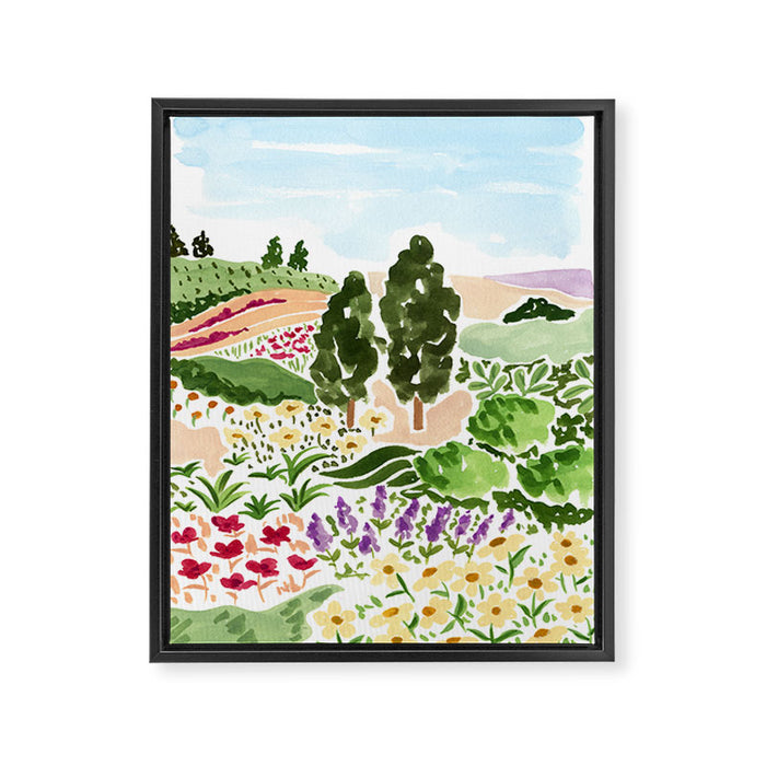 Tuscany II Framed Canvas Print Gallery Image 1