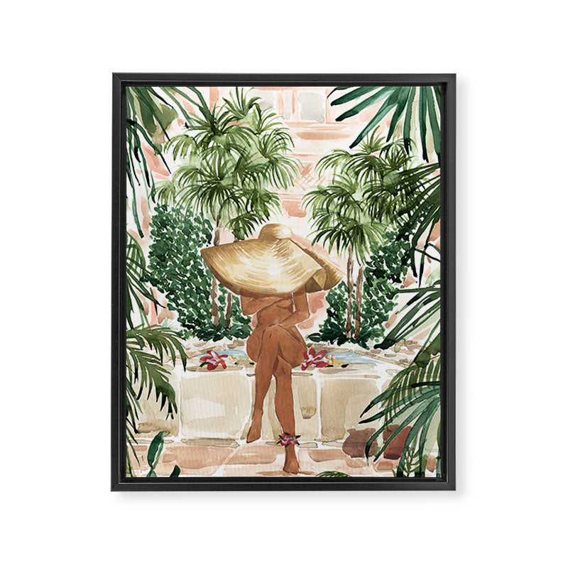 Vacation Mode Framed Canvas Print Gallery Image 6