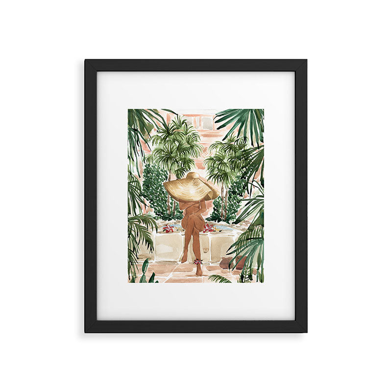 Vacation Mode Framed Art Print Gallery Image 4