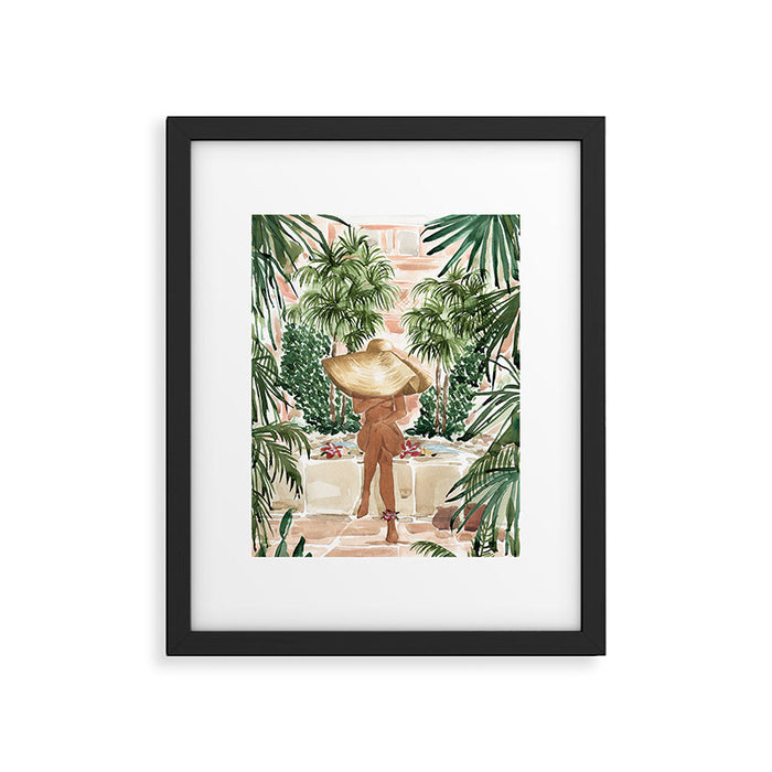 Vacation Mode Framed Art Print Gallery Image 1