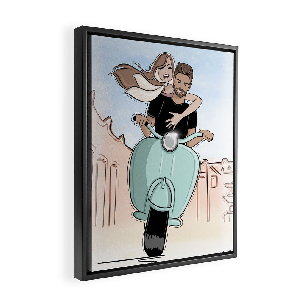 Viva Italia! Framed Canvas Print Gallery Image 2