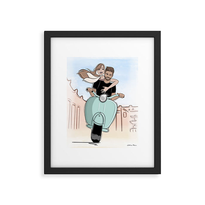 Viva Italia! Framed Art Print Gallery Image 1