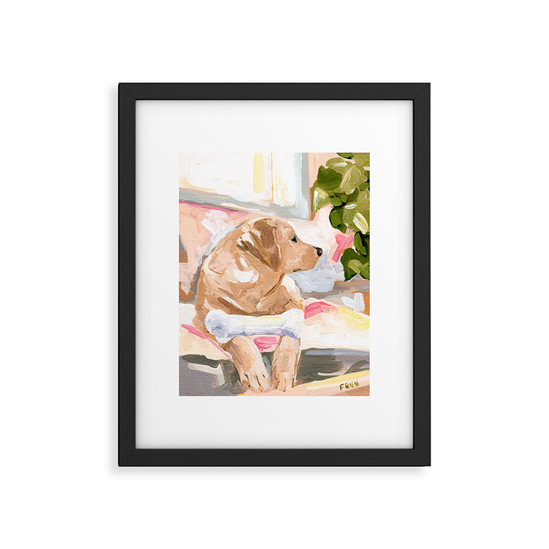 Who's There? Framed Art Print Gallery Image 5
