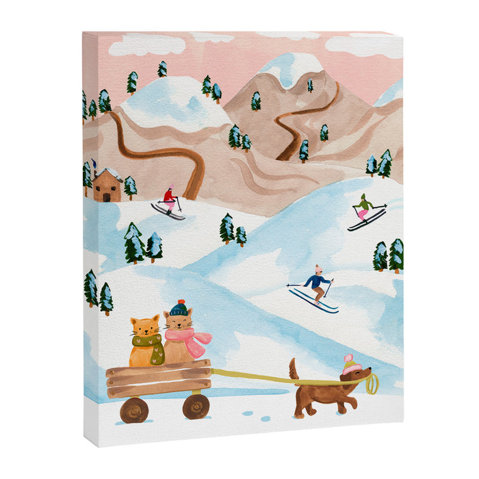 Winter Fun Canvas Print Gallery Image 1