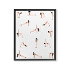 Yogies Framed Canvas Print Gallery Image 6