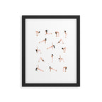 Yogies Framed Art Print Gallery Image 5