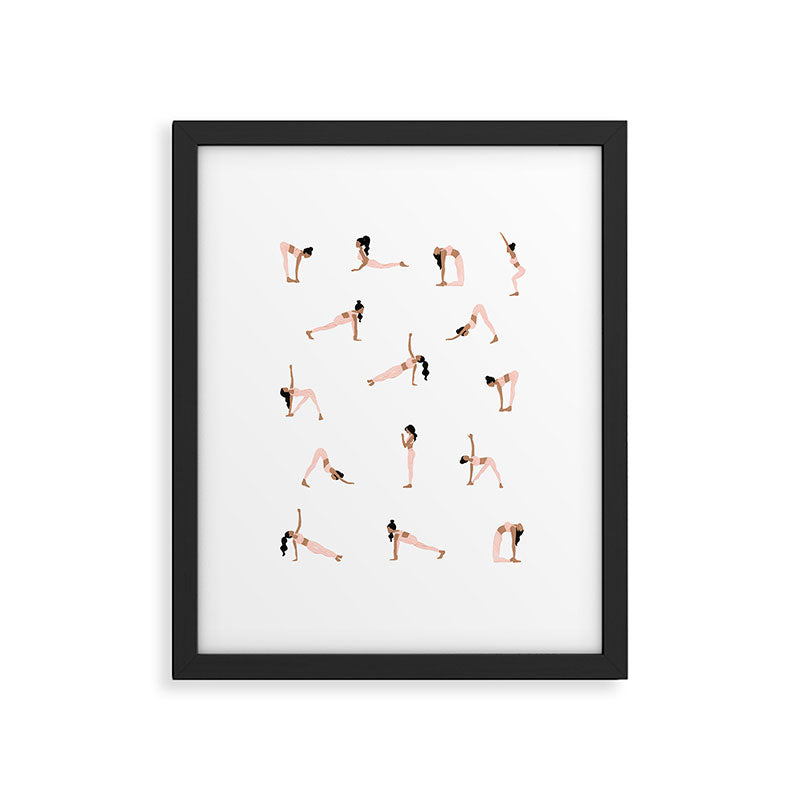 Yogies Framed Art Print Gallery Image 5