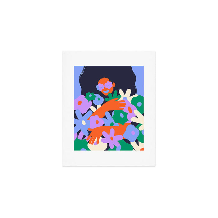 Power Flower Art Print Gallery Image 1