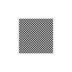 Classic Black and White Race Check Checkered Geometric Win Art Print Gallery Image 1