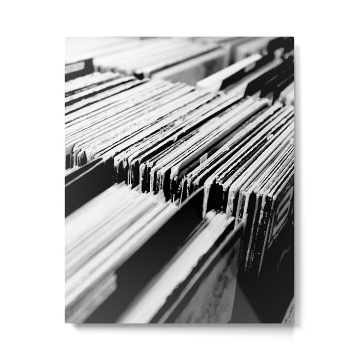 record albums music aesthetic elegant mood art photography  Metal Print Gallery Image 1