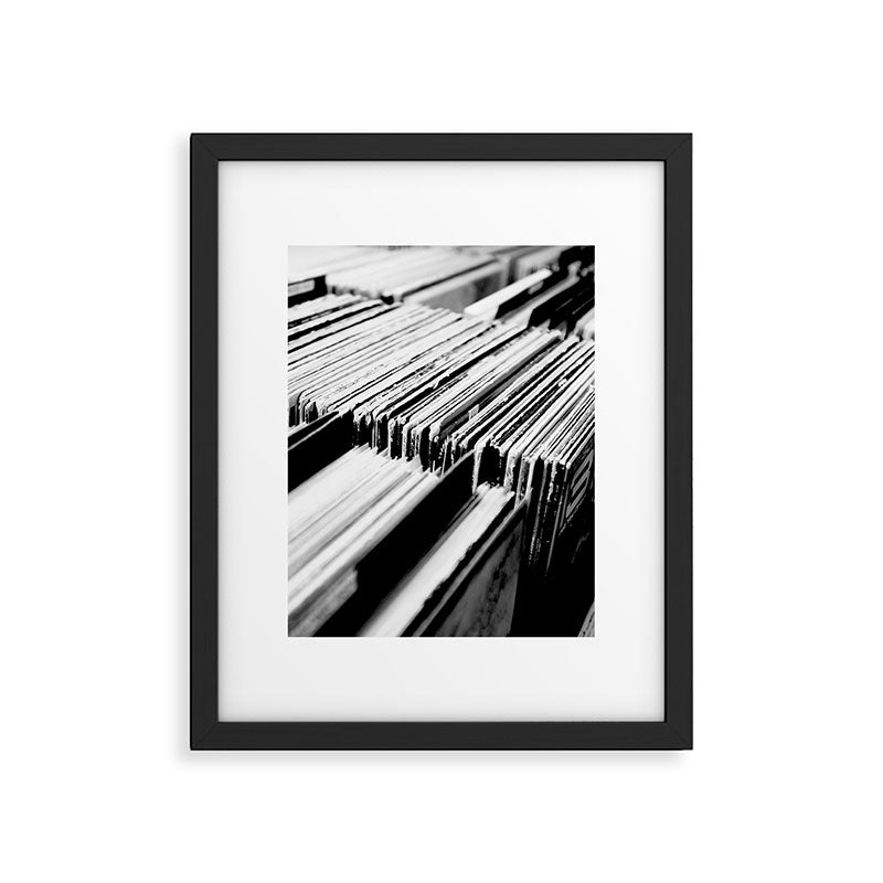 record albums music aesthetic elegant mood art photography  Framed Art Print Gallery Image 6