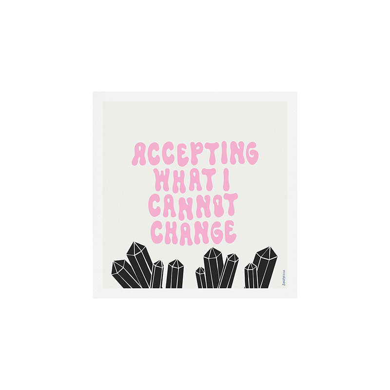ACCEPTING Art Print Gallery Image 1