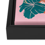 ALWAYS CAFFEINATED Framed Canvas Print Gallery Image 3