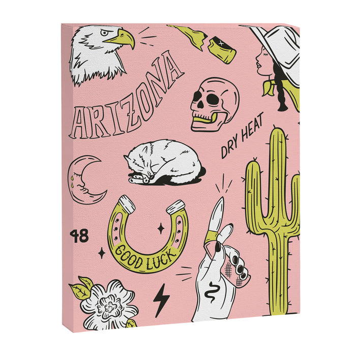 ARIZONA FLASH SHEET Canvas Print Gallery Image 1