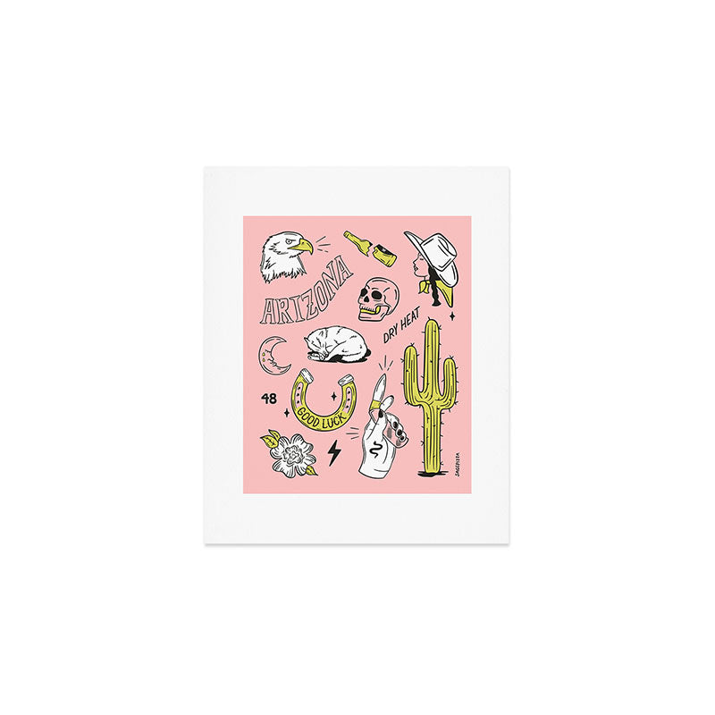 ARIZONA FLASH SHEET Art Print Gallery Image 1