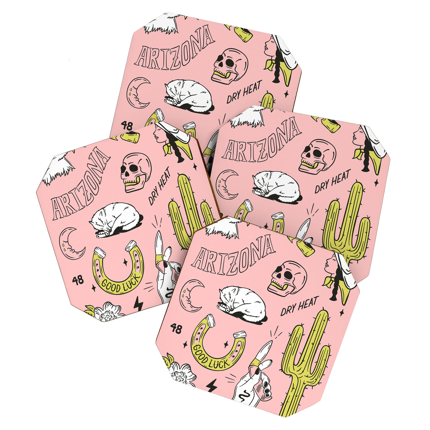 ARIZONA FLASH SHEET Coaster Gallery Image 1